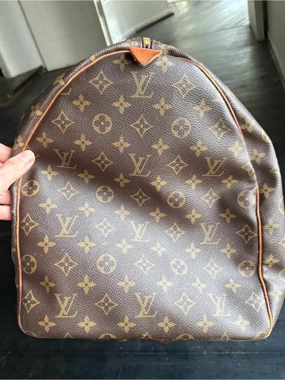 Louis Vuitton Keepall 60 Monogram Canvas Travel Bag